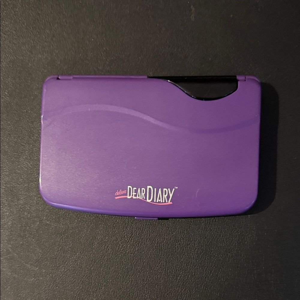 Purple Dear Diary Electronic Organizer